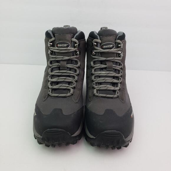 Baffin Polar Proven Womens Size 7 Gray Black Waterproof Hiking Boots Soft-W001 - Picture 5 of 15